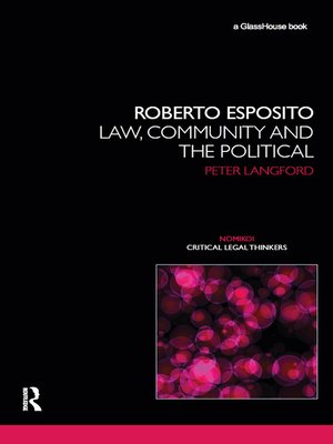 cover image of Roberto Esposito